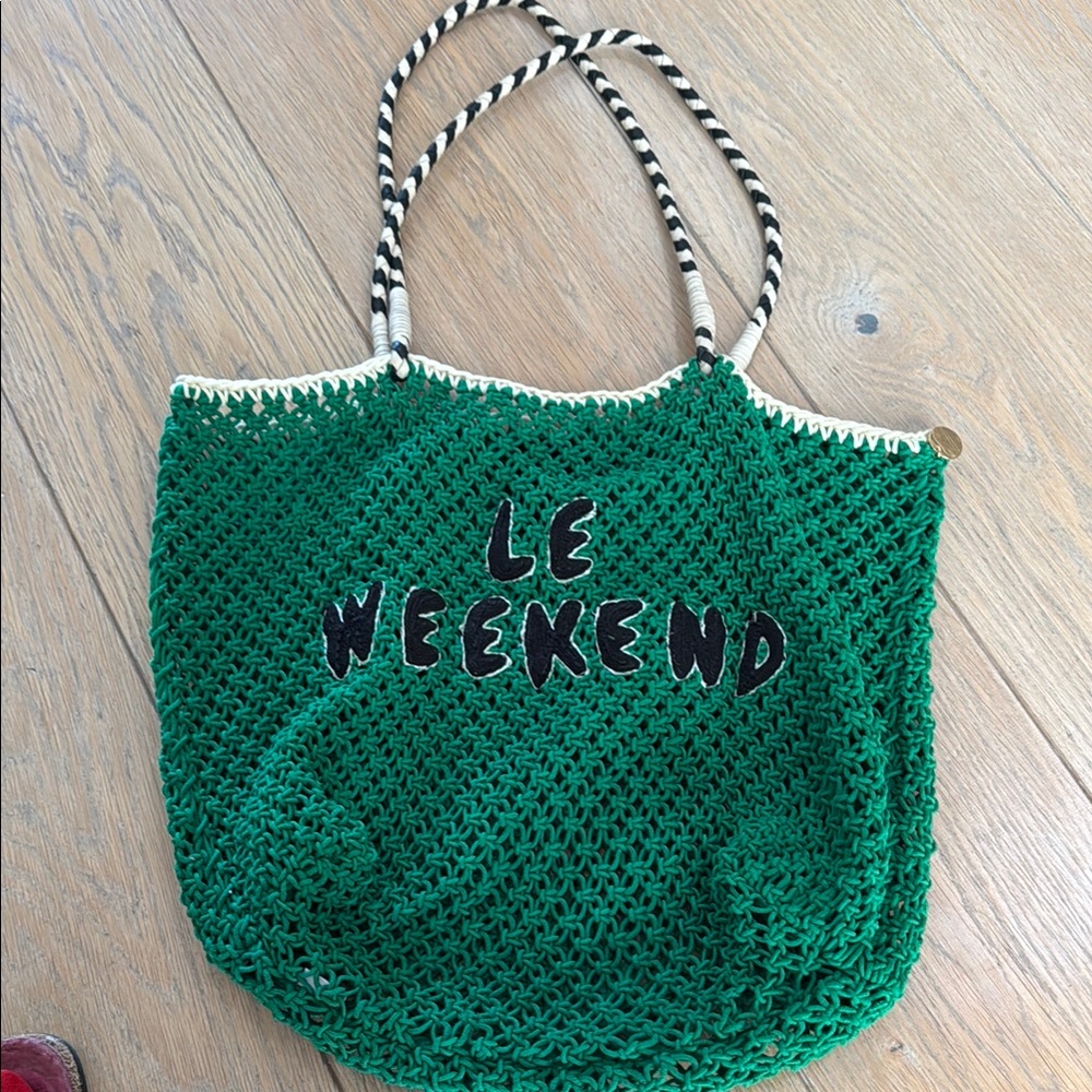 Clare v. Crochet Tote Bag